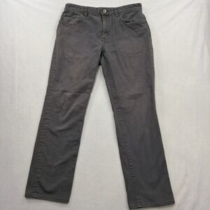 Best Made Co Pants 5-Pocket Twill Straight Leg Gray Mens 32x30
